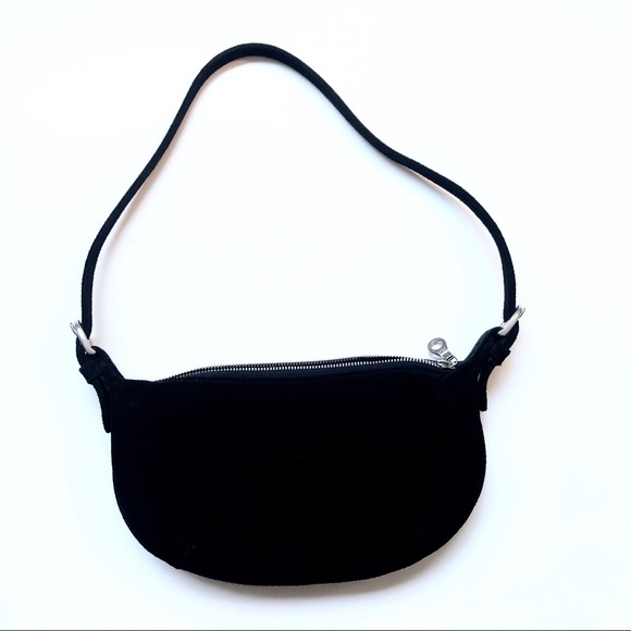 tom kay Handbags - Vintage TOM KAY® | Black Suede Hobo Bag Purse